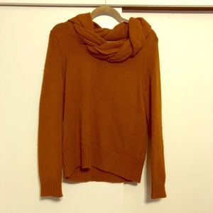 H&M Knotted Cowl Neck Sweater